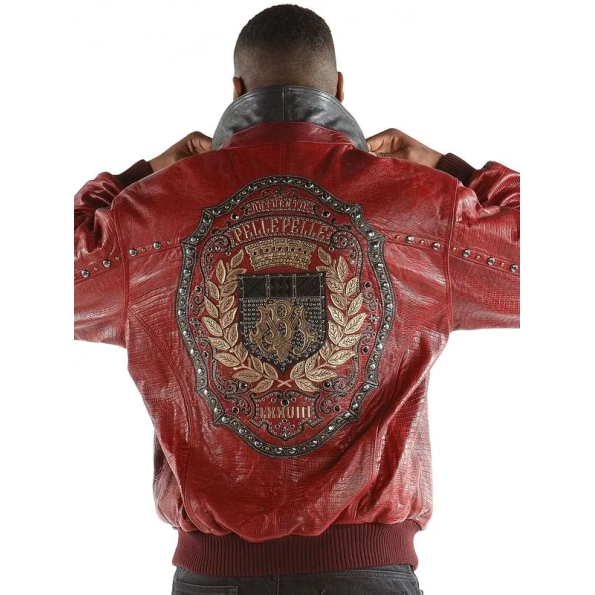 PELLE PELLE RED MB LEATHER JACKET
