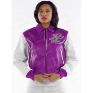 PELLE PELLE MB NOTORIOUS PURPLR LEATHER JACKET