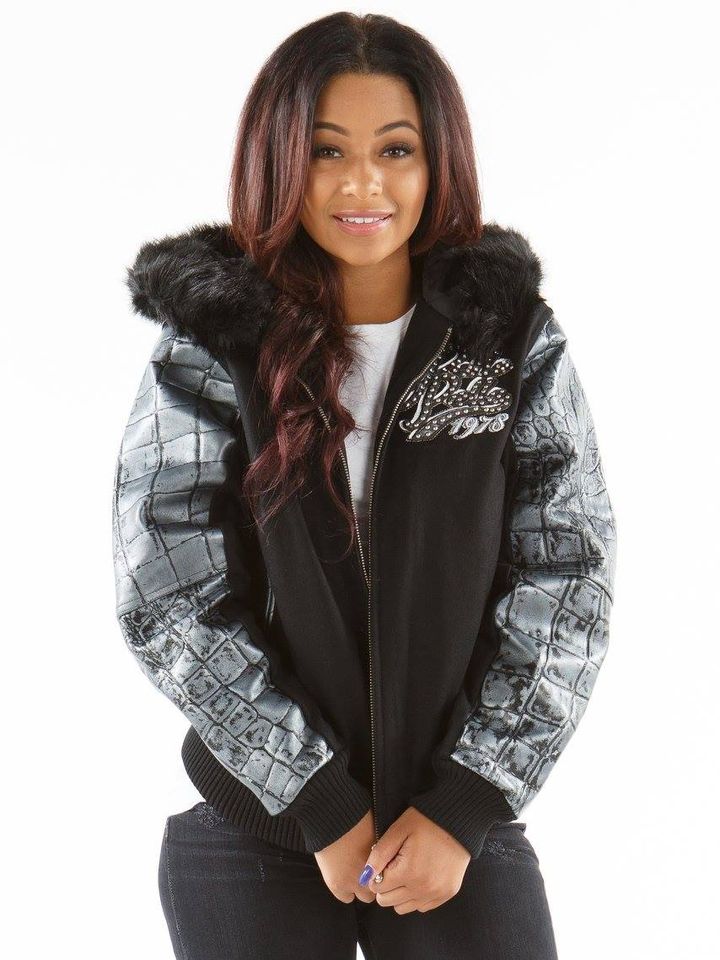 Pelle Pelle Black Women Exotic Jacket