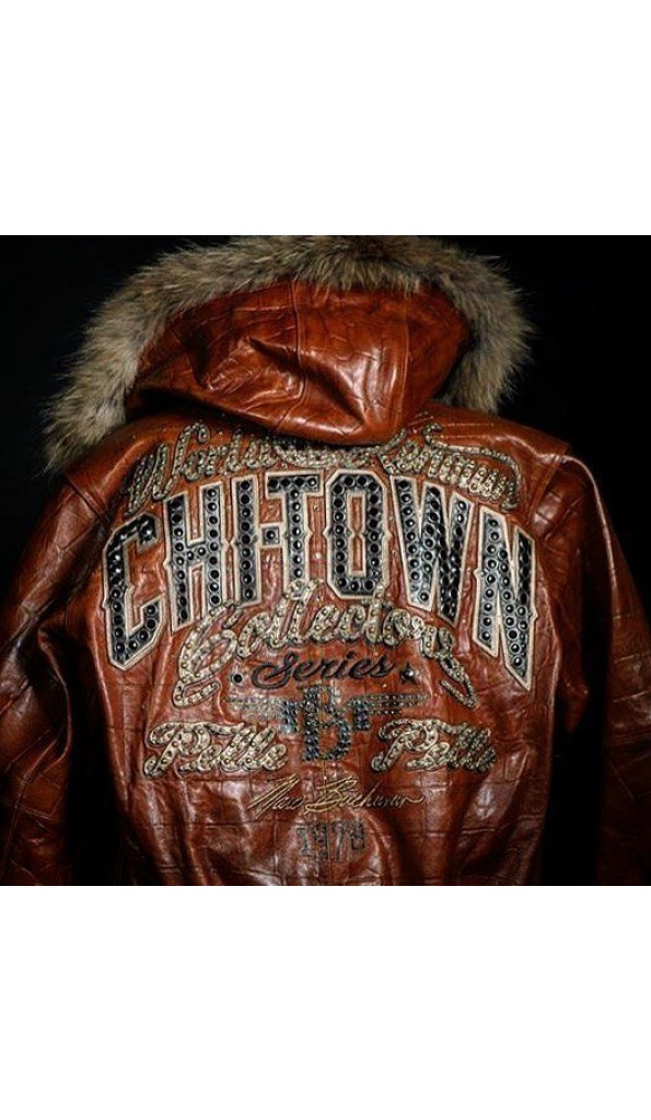 Pelle Pelle Chi Town Brown Leather Jacket