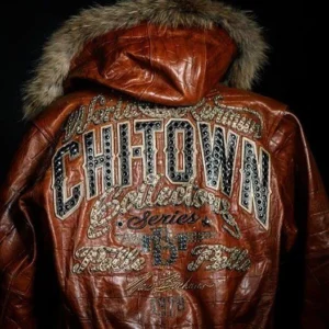 Pelle Pelle Collector Series Brown Jacket | Fur Hood Jacket view 2