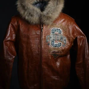 Pelle Pelle Collector Series Brown Jacket | Fur Hood Jacket