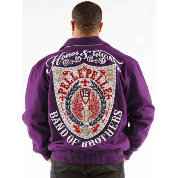 PELLE PELLE HONOR AND GLOW PURPLE JACKET