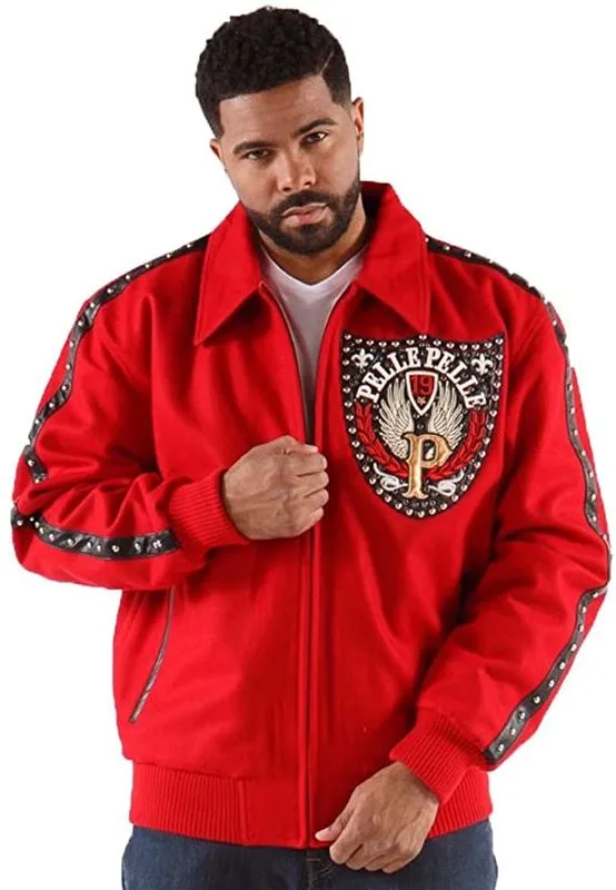 Pelle Pelle Red Band Of Brothers MB Jacket | Wool Jacket view 2