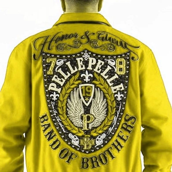 PELLE PELLE HONOR & GLOW YELLOW WOOL JACKET view 2