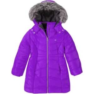 PELLE PELLE PUFFER LONG CABARET AERIAL PURPLE COAT