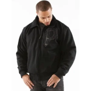 PELLE PELLE BLACK WOOL JACKET