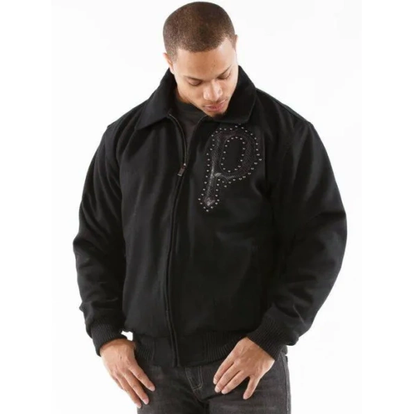 PELLE PELLE BLACK WOOL JACKET