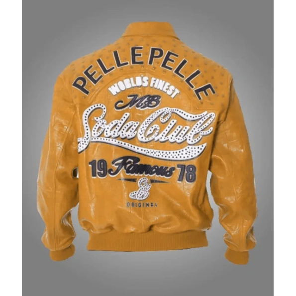 Pelle Pelle Soda Club Mustard Jacket view 1