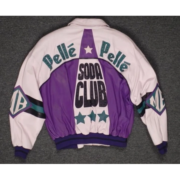 PELLE PELLE 3 STAR WHITE LEATHER JACKET view 1