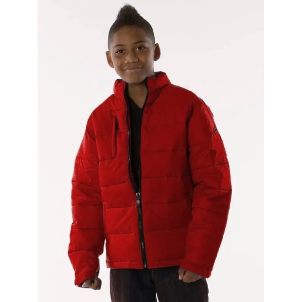 PELLE PELLE PUFFER RED LEATHER JACKET