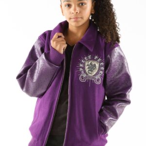 Pelle Pelle Purple Wool Jacket view 2