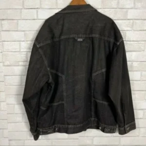 PELLE PELLE CHARCOAL GREY DENIM JACKET view 2