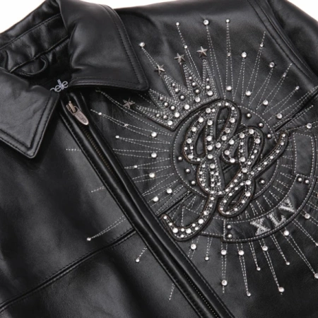 PELLE PELLE ANNIVERSARY BLACK JACKET ATTRACTIVE view 4