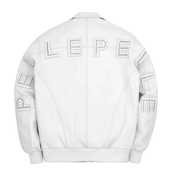 Pelle Pelle Plush White Leather Jacket | Men & Women