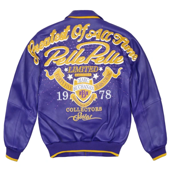 Pelle Pelle Purple Greatest Of All Time Jacket view 2
