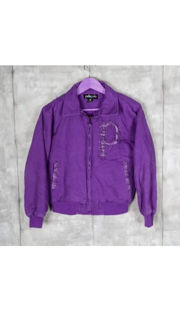 PELLE PELLE VINTAGE MB PURPLE WOOL JACKET