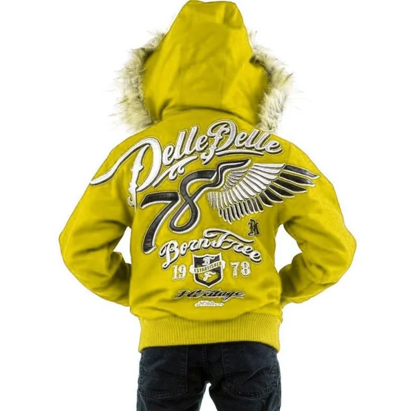 PELLE PELLE KIDS BORN FREE YELLOW JACKET view 1