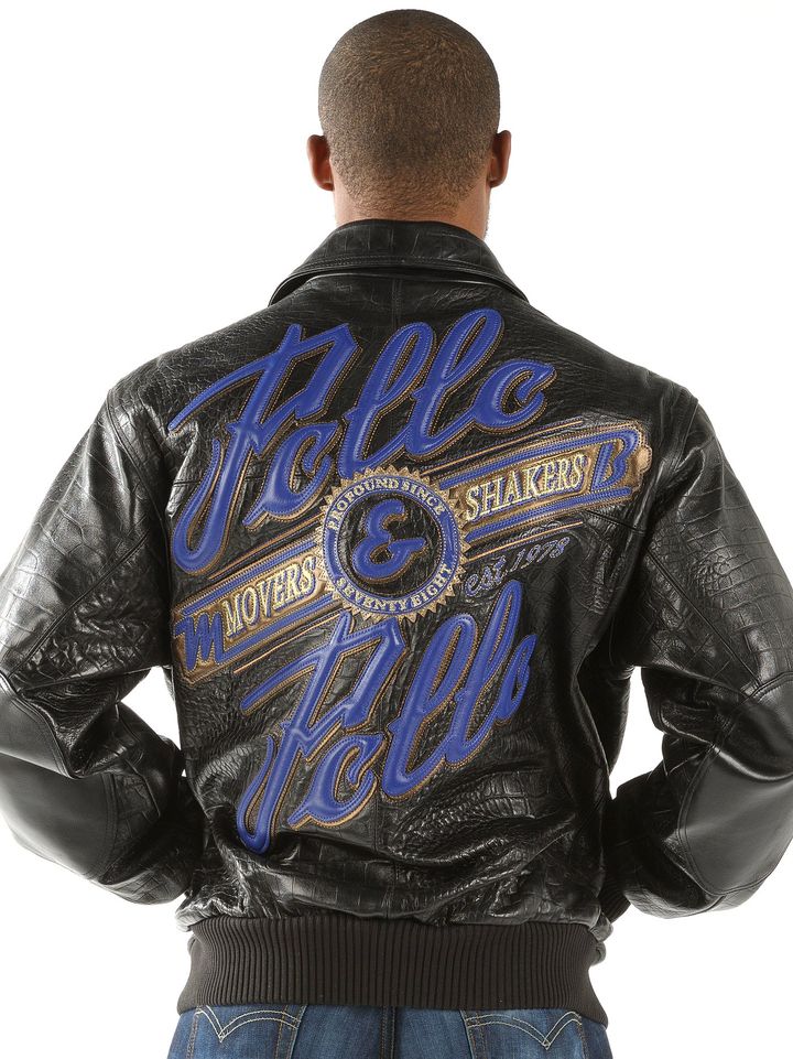 Pelle Pelle Movie Shakers Black Leather Jacket