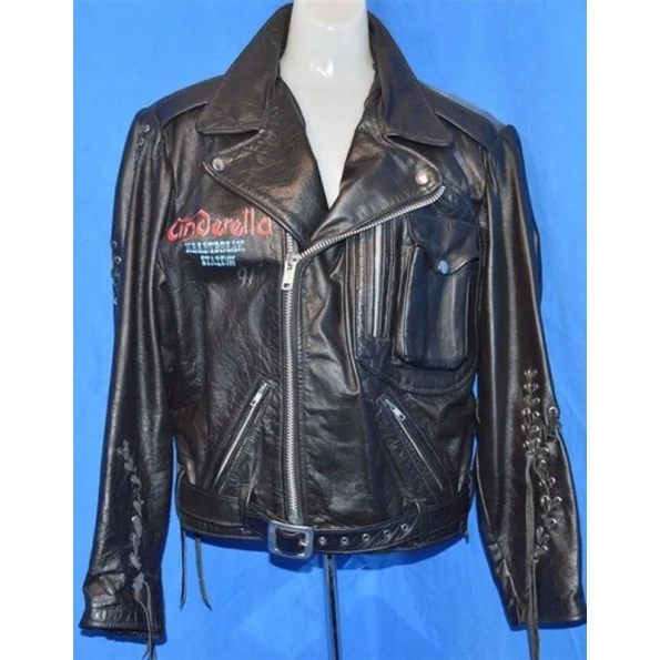 PELLE PELLE SKULL MEN BLACK LEATHER JACKET view 1