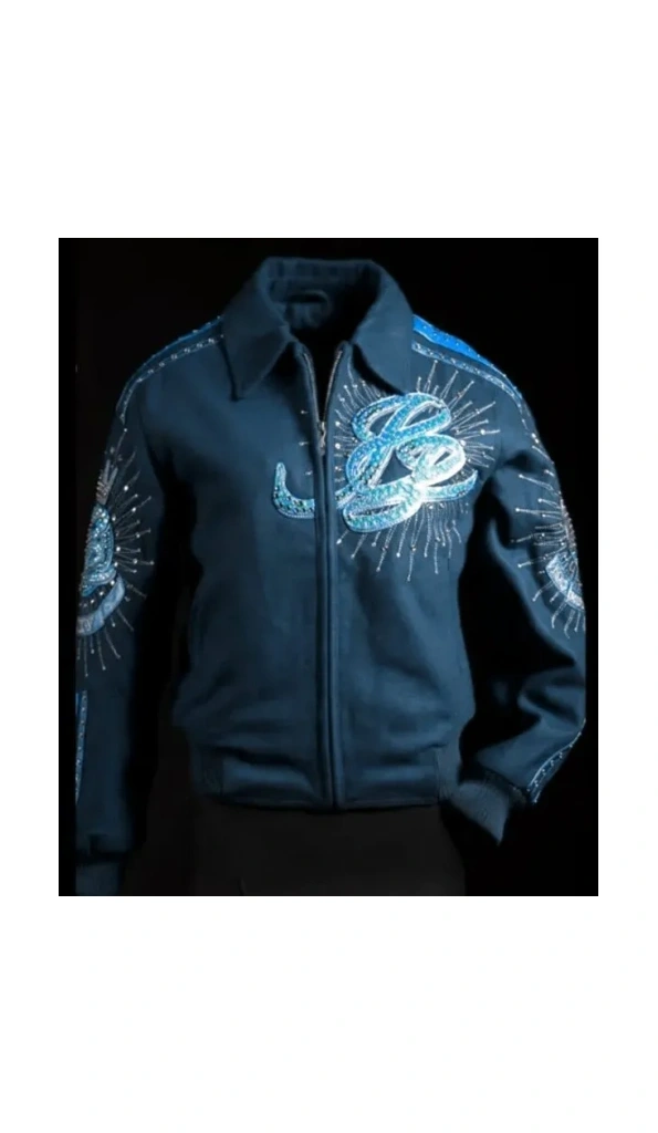 Pelle Pelle 35th Anniversary Blue Wool Jacket