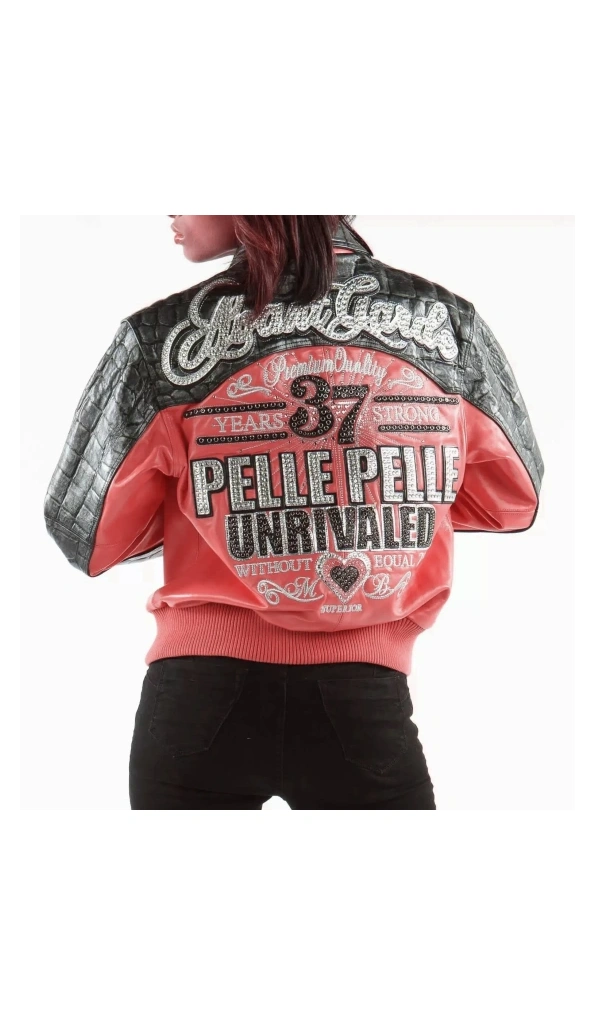 Pelle Pelle Garde 37 Years Peach Leather Jacket