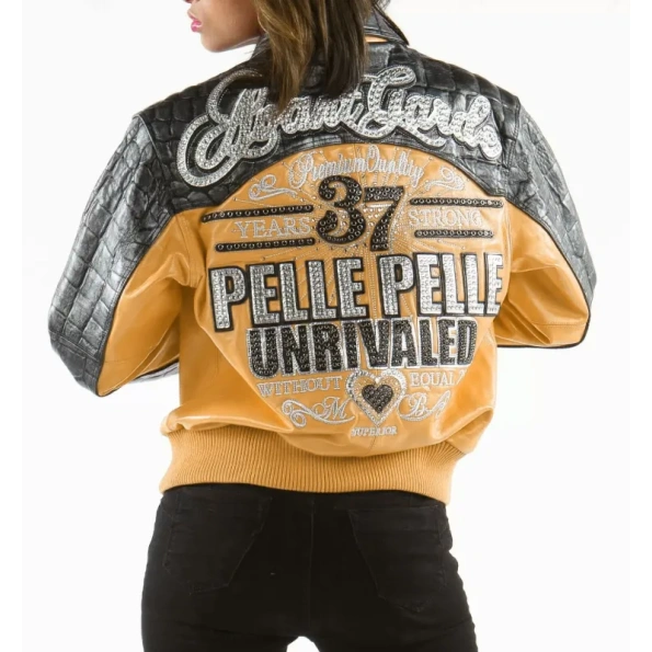 Pelle Pelle Garde 37 Years Mustard Leather Jacket view 1