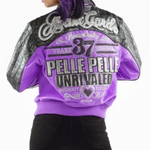 Pelle Pelle Purple Unrivaled MB Leather Jacket view 2