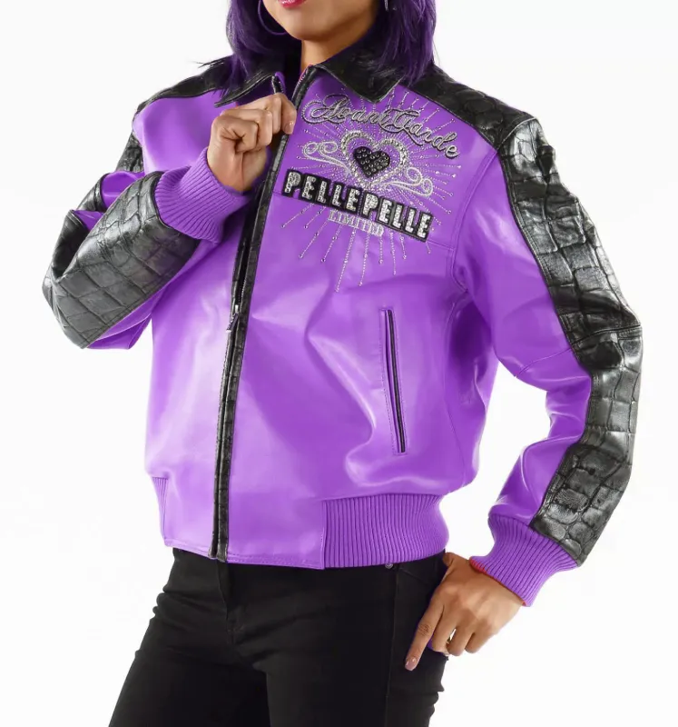 Pelle Pelle Purple Unrivaled MB Leather Jacket
