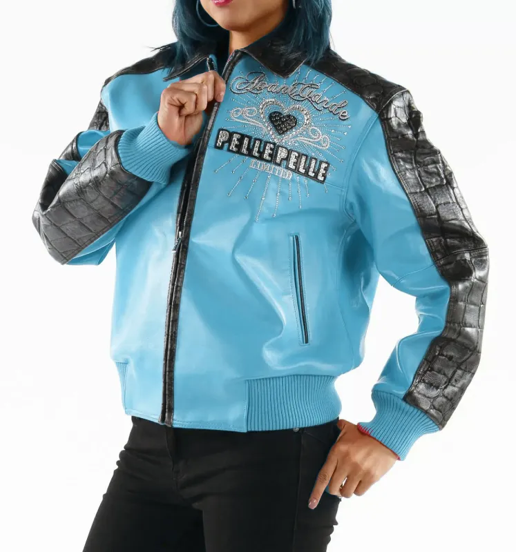 Pelle Pelle Turquoise Unrivaled MB Jacket | Leather Jacket