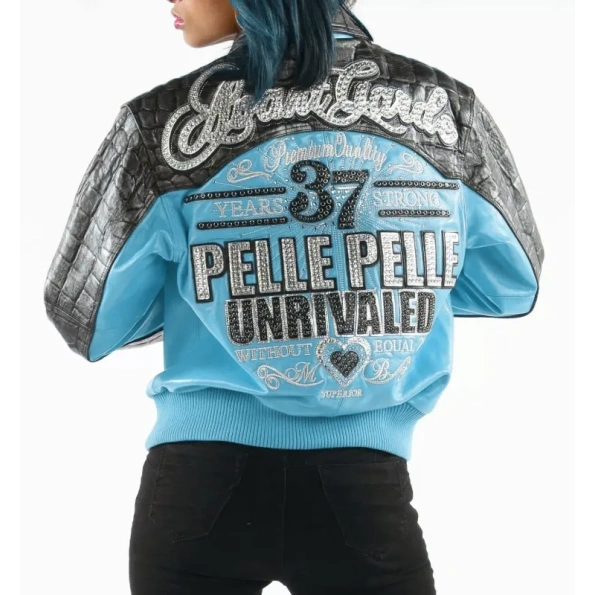 Pelle Pelle Blue Unrivaled Women MB Jacket