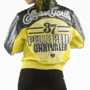 Pelle Pelle Yellow Unrivaled MB Jacket | Leather Jacket view 2