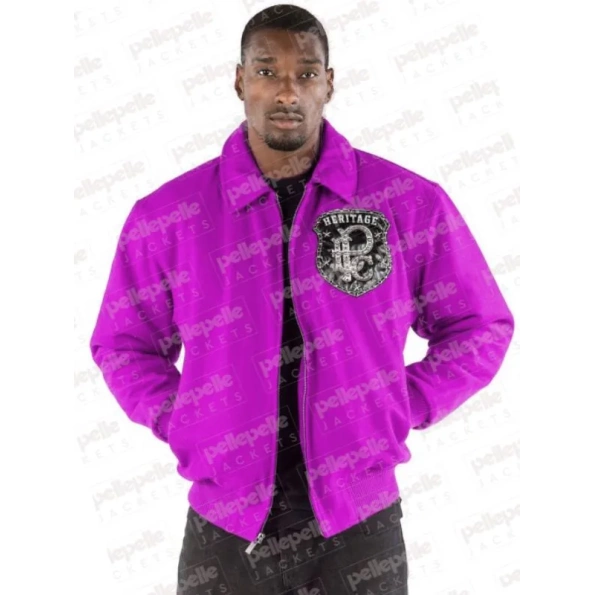 PELLE PELLE HERITAGE PINK LEATHER JACKET
