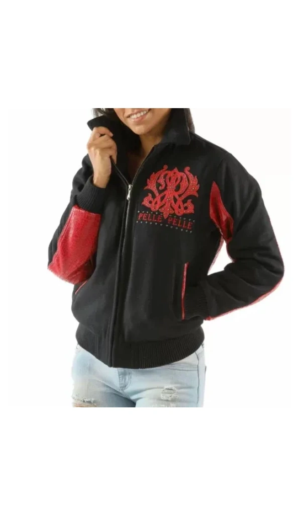 PELLE PELLE FOREVER RED & BLACK JACKET