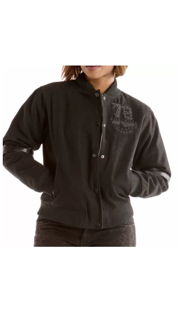 Pelle Pelle Black Women Superior Wool Jacket