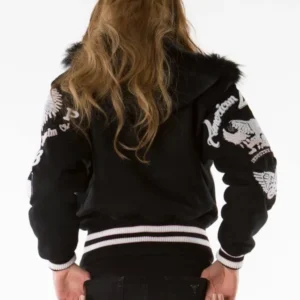 Pelle Pelle Black 1978 Wool Varsity Jacket | American Legend view 2