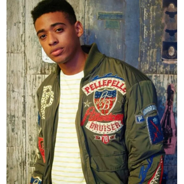 PELLE PELLE BRUISER 78 GREEN JACKET