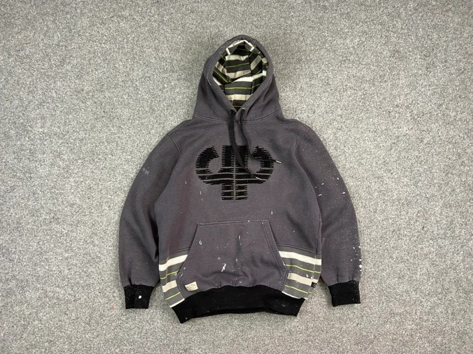 Pelle Pelle Grey Wool Hoodie