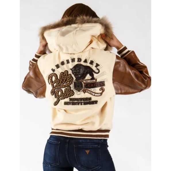 PELLE PELLE LEGENDARY BROWN WOOL JACKET view 2