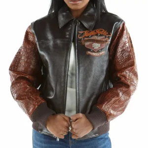 Black Brown Pelle Pelle | Red White & True Leather Jacket