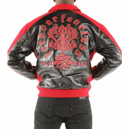 Bold Black Pelle Pelle Forever Wool Jacket