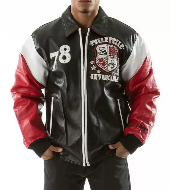 Bold Black Pelle Pelle Invincible Jacket view 2