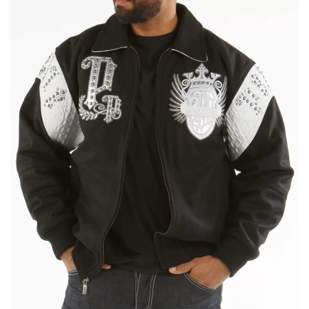 Bold Black Pelle Pelle Empire Victory Jacket view 2
