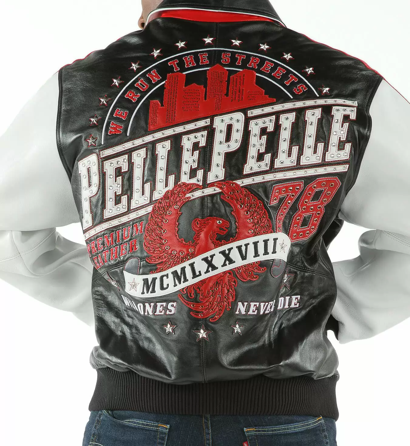 Authenic Black Wild Pelle Pelle Jacket view 1