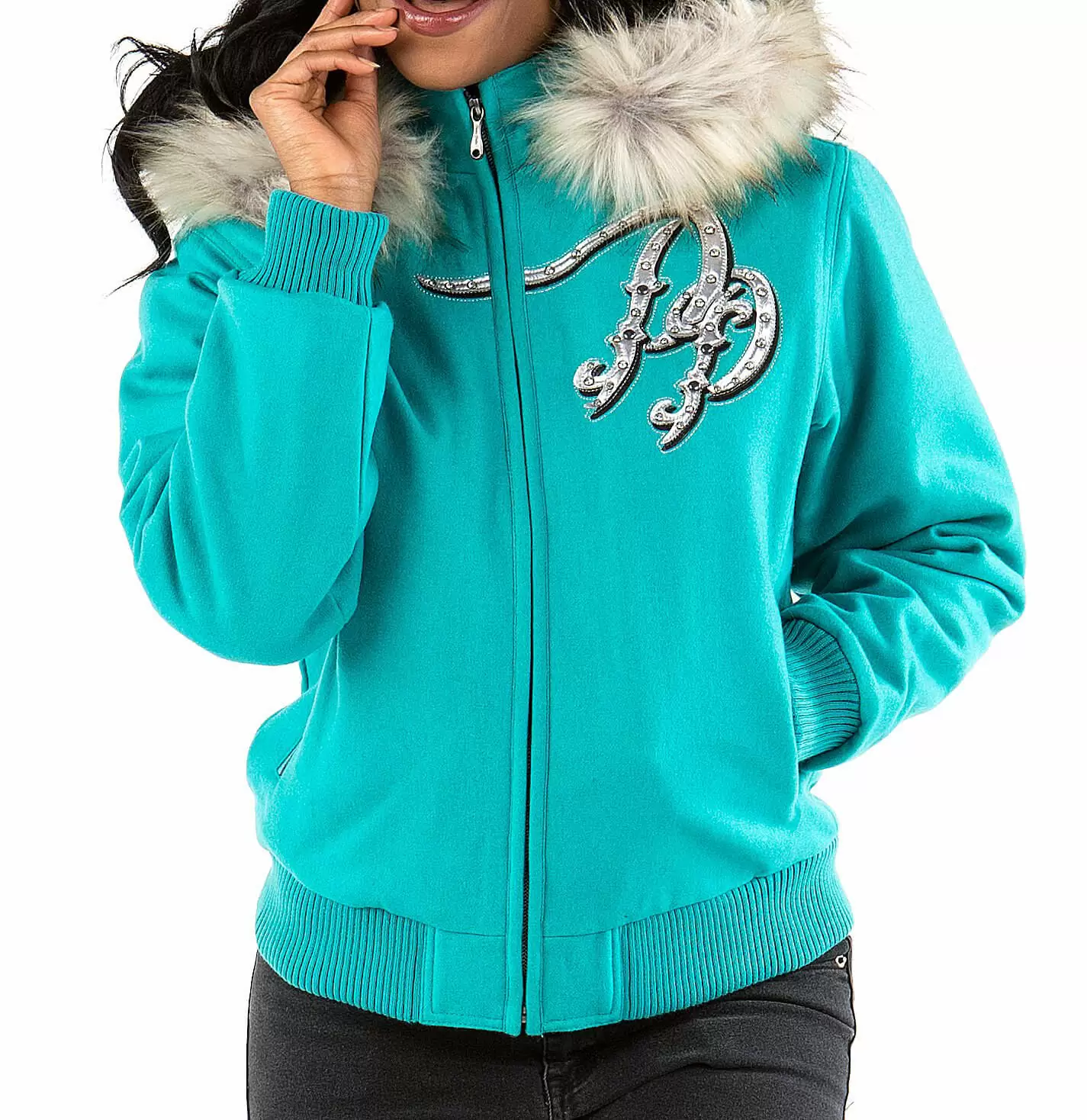 Bold Blue Pelle Pelle Flying Jacket view 2