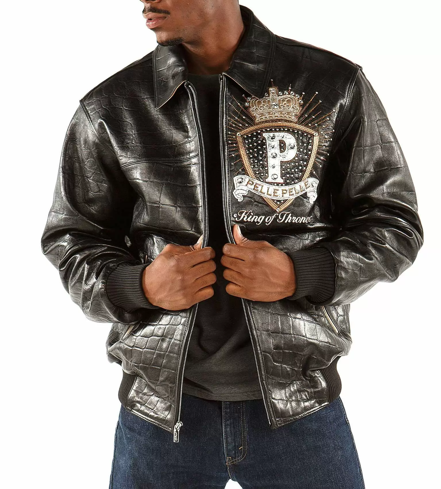 Brown Pelle Pelle King 1978 Leather Jacket view 2