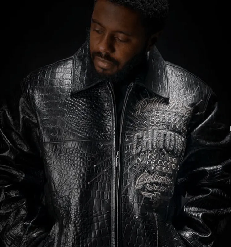PELLE PELLE CHITOWN BLACK LEATHER JACKET view 3