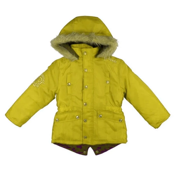 PELLE PELLE YELLOW SNORKEL WOOL JACKET