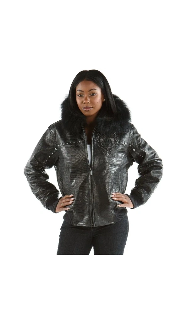 PELLE PELLE BLACK MB HOODIE WOOL JACKET