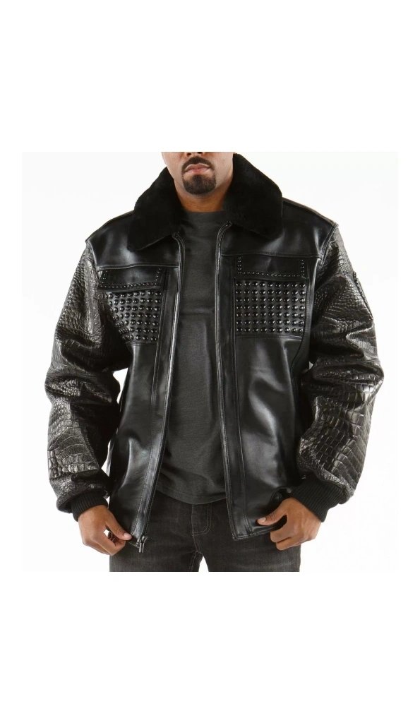 PELLE PELLE BLACK JACKET ATTRACTIVE